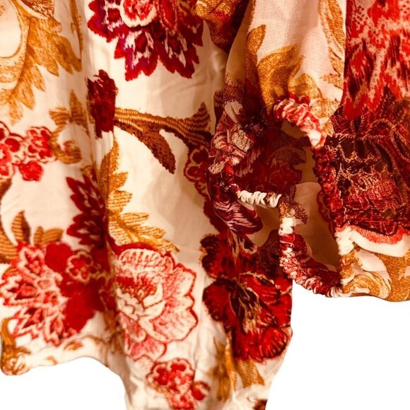 JM Collection Design Womens Blouse Neo Colorful Size Large Sku 2353 - Picture 10 of 15